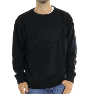 FELPA NB ATHLETICS CREW NERO